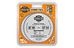 Lames circulaires ITK Contractor multifunctions et de finition en combopack